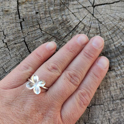 Flieder Blüten Ring