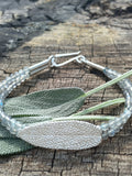 Salbei Armband mit Labradorith