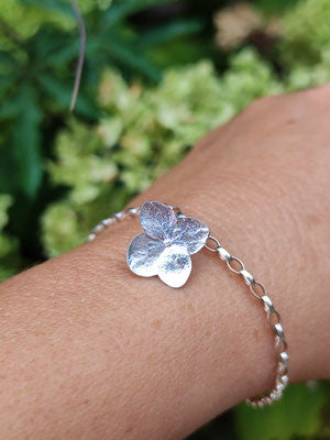 Hortensien Blüte für ein Bettelarmband