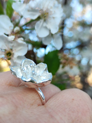 Kirschblüten Ring