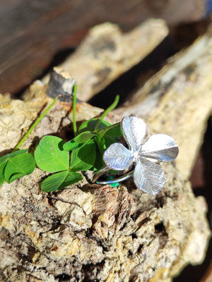 Glücks Klee Ring