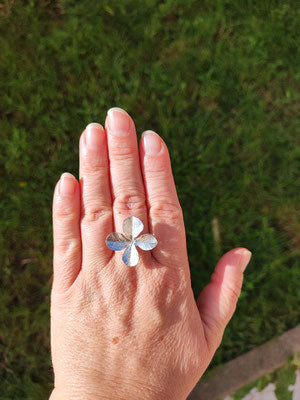 Glücks Klee Ring
