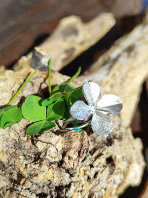 Glücks Klee Ring