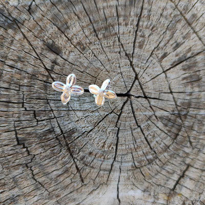 Flieder Blüten Ohrstecker