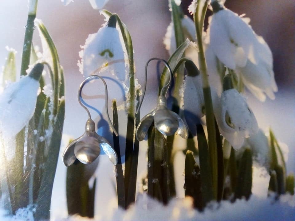 Schneeglöckchen Ohrhänger