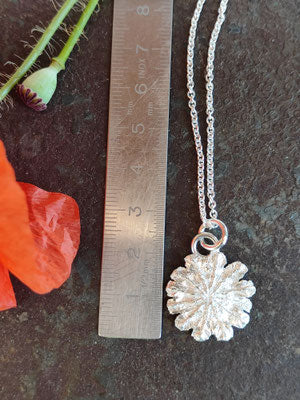 Mohn Deckel Anhänger