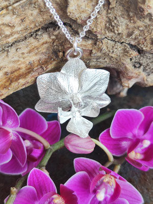 Mini Orchidee Anhänger