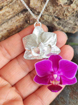 Mini Orchidee Anhänger