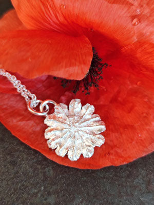 Mohn Deckel Anhänger