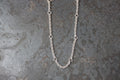Einfaches Silber Bettelarmband
