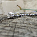 Märzenbecher Collier mit Süßwasserperlen