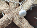 Bettel Armband mit Mini Muschel Hälfte*