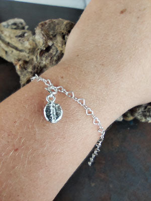 Kaffeebohnen Anhänger für ein Bettelarmband