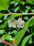 Kirschblüten Ohrhänger Silber