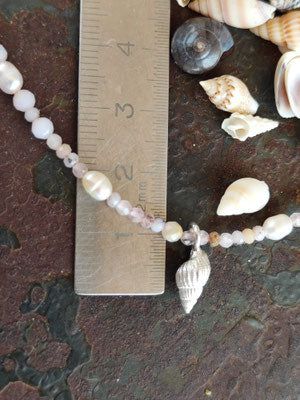 Mini Muschel Opal Kette*