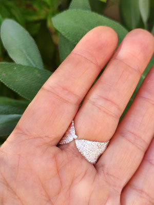 Salbei Ring mit Labradorith
