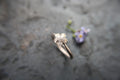 Vergissmeinnicht Ring mit einer Blüte
